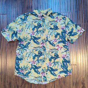 Old Navy Men's 'Hawaiian shirt' tropical print button down